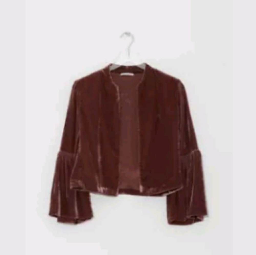 Ulla Johnson flutter-sleeve Cropped Jacket